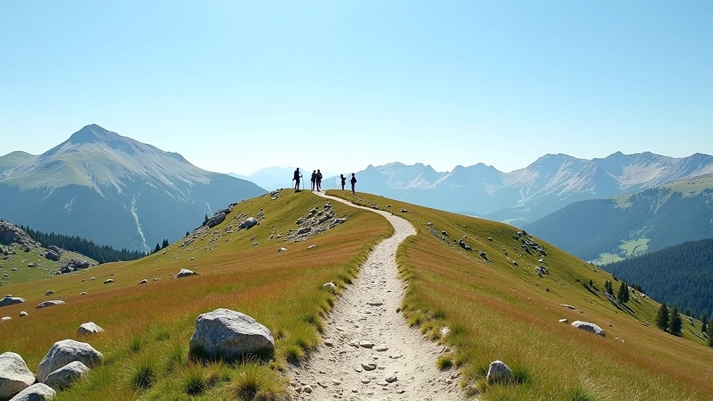 Jeseníky ridge alpine terrain